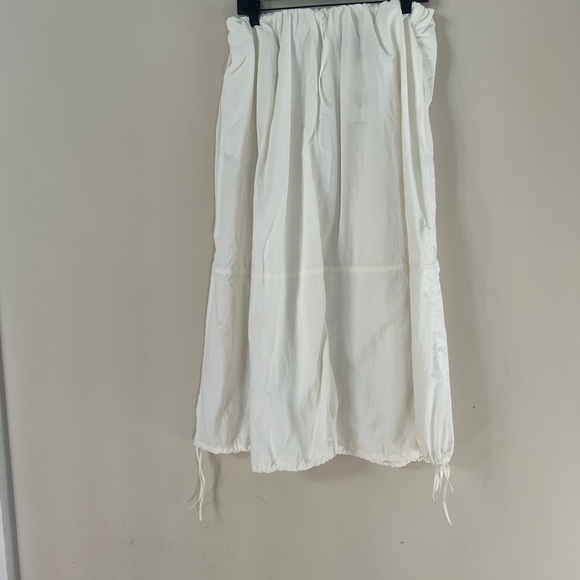 Zara woman’s balloon Elegant White Midi Skirt - Picture 6 of 12